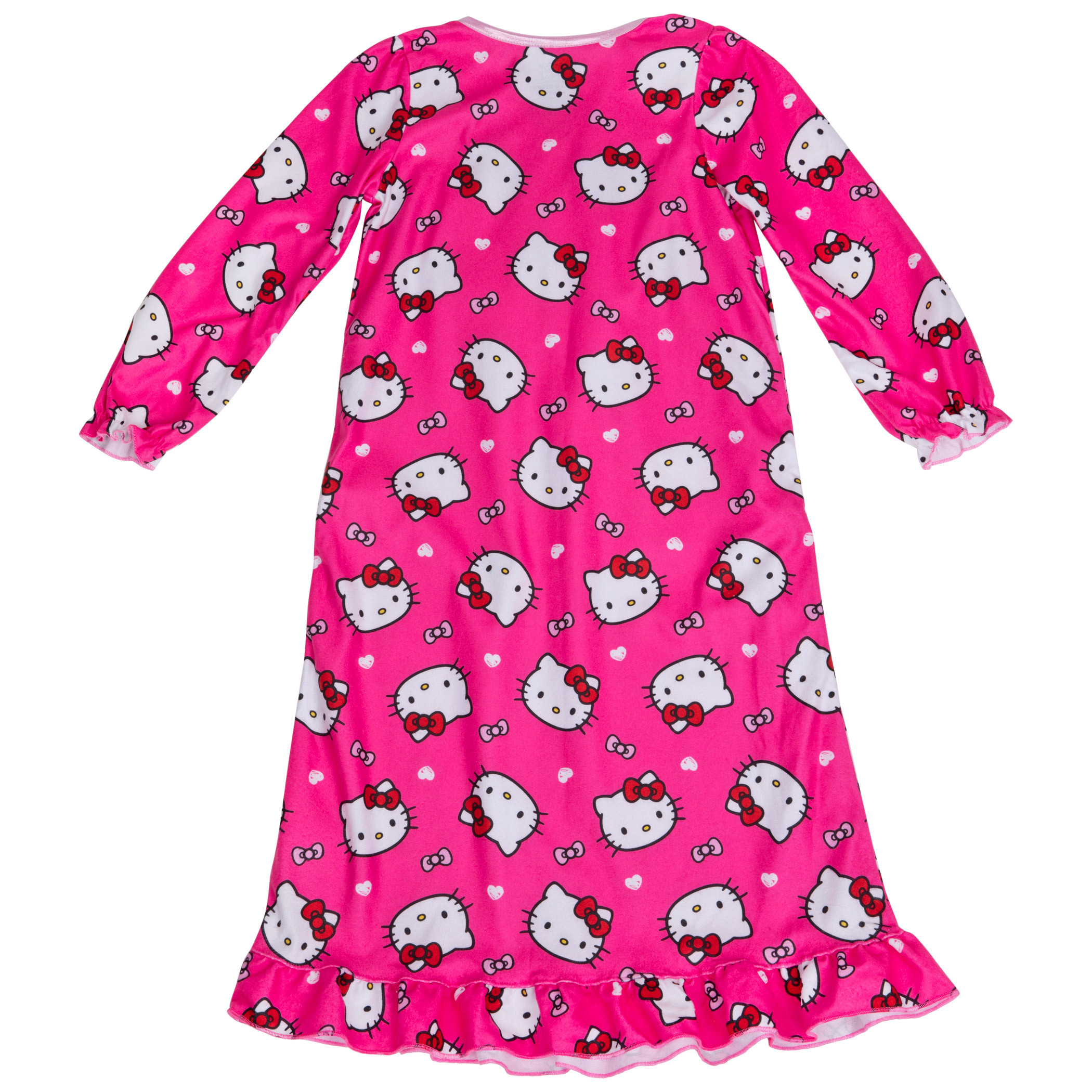 Hello Kitty Character Head All Over Infant Nightgown Pajamas